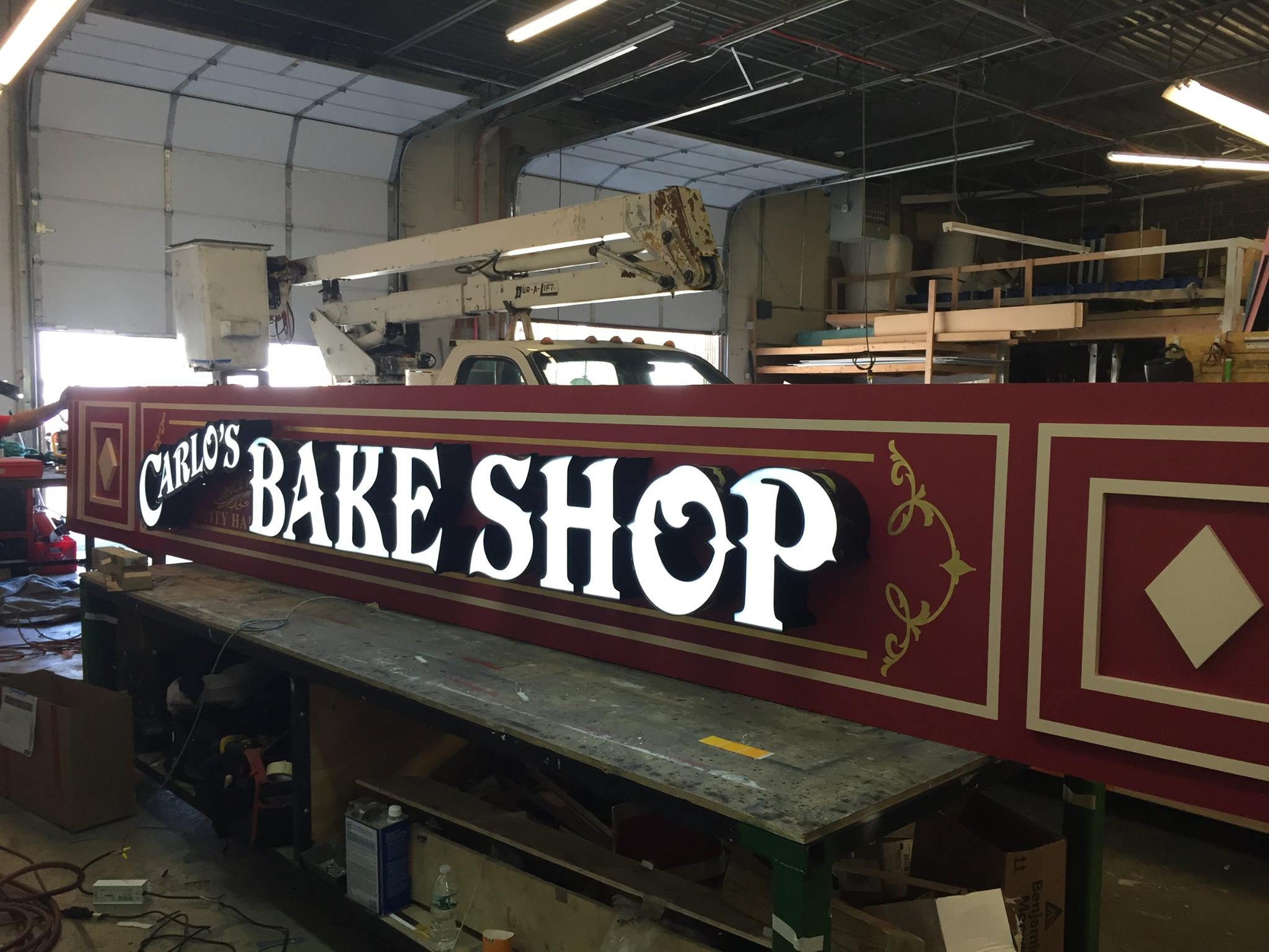 Blue Point Brewing signage